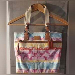 COACH - Colorful Pastel Purse